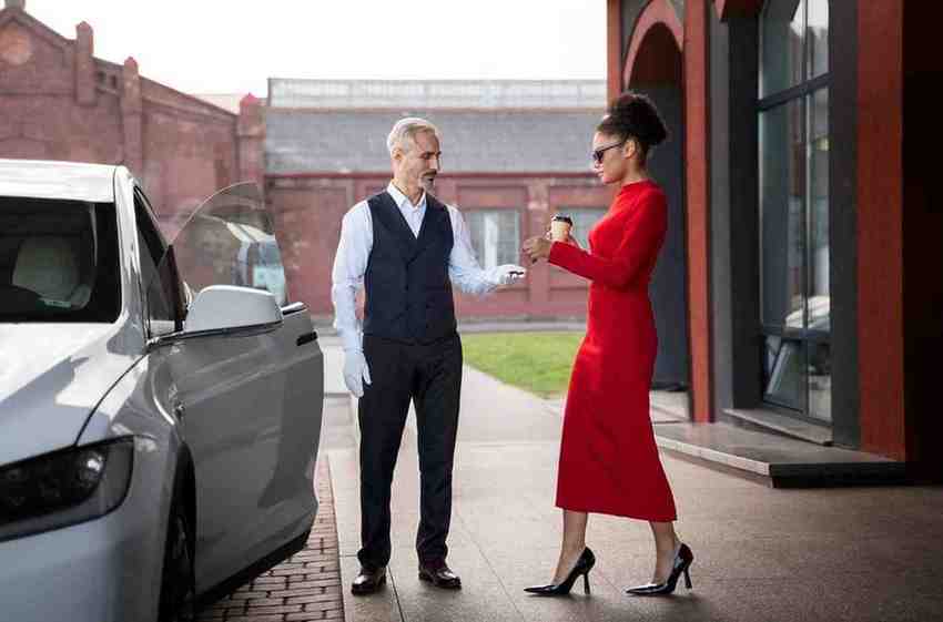 Hotel taxi transfer service